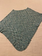 M&S 100% Silk Poncho One Size