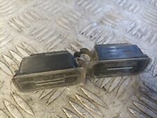 FORD FOCUS MK2 GALAXY MONDEO PAIR SET OF NUMBER PLATE LIGHTS X2 REAR 6M2A-13550