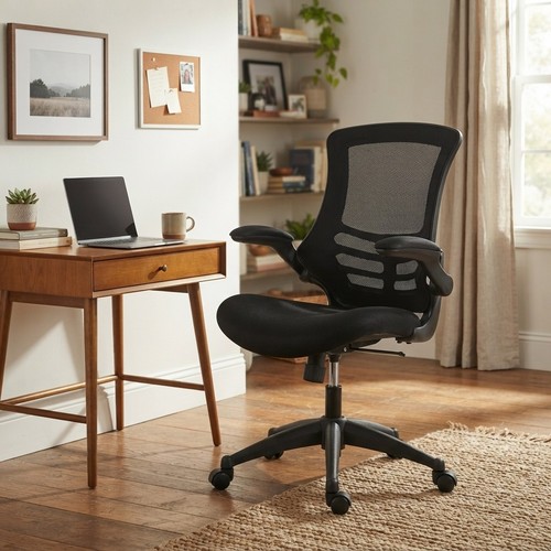 Luxurious high back desk - desk, chair
