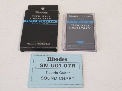 Rhodes u01 07r electric - rhodes, sn-u01-07r