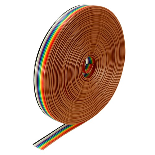 Flat ribbon cable way - flat,