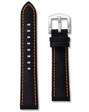Black Orange Sailcloth Watch