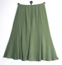 NEW SALOOS  92%POLYESTER 8% ELASTAINE LINED SKIRT 5 COLS SIZES 12 14 16 18 20 22