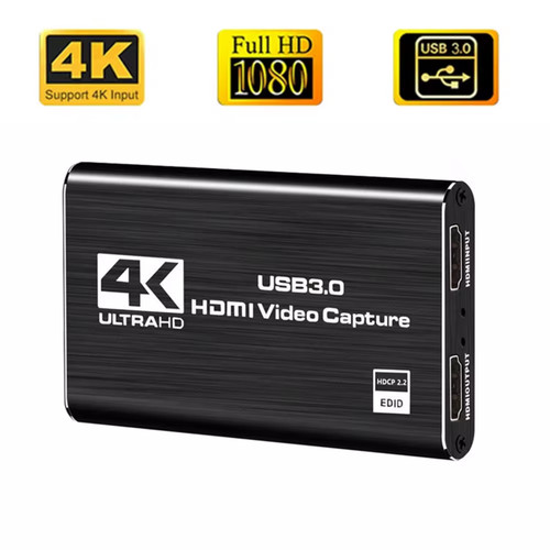 Audio video capture - 4k,