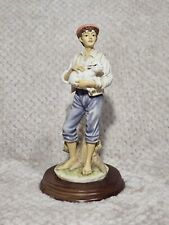 Leonardo Countryside Collection Little Shepherd Boy Figurine Statue 1988