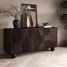 Large Walnut Sideboard with