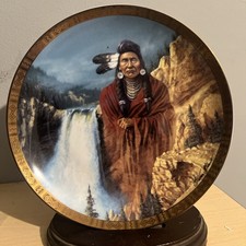 Indian Warrior Plate - CHIEF