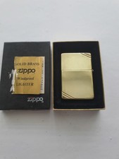 ZIPPO LIGHTER -SOLID BRASS