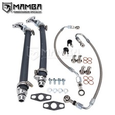 Turbo oil feed return line - feed, &