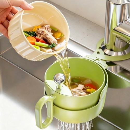 Sink wall strainer basket set - strainer,