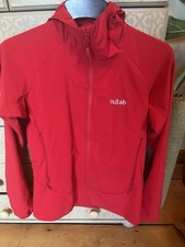 Rab Women's Borealis Hooded Hiking Jacket softshell size 10 Ladies