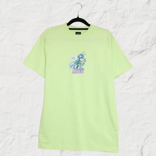 Huf squito shirt lime - huf,