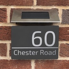 House Number Plaques Door