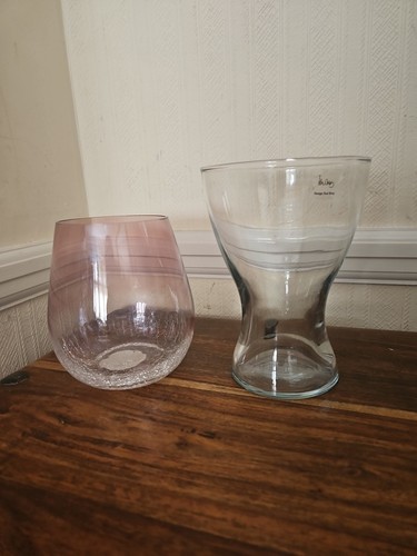 Lilac crackle effect - crackle, candle
