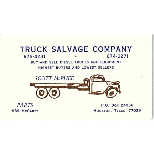 Scott mcphee truck - mcphee, salvage