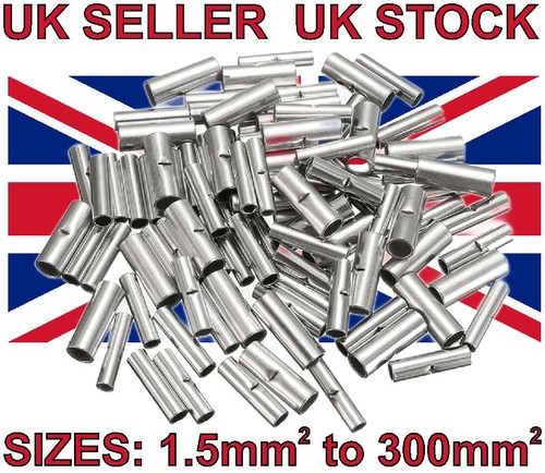 Copper tube butt splice - copper,