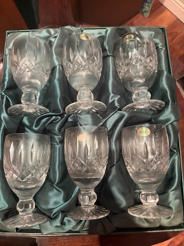 Tyrone crystal 6pc clear lead - crystal,