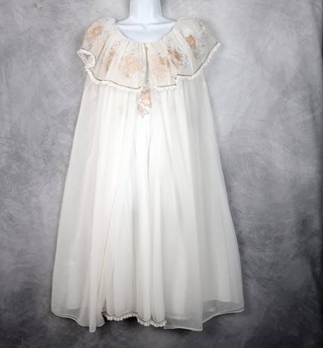 Vintage peignoir robe gown set - robe,