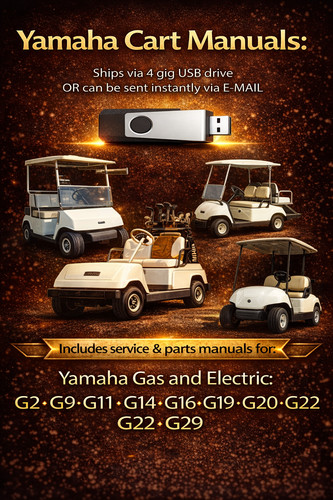 Yamaha golf cart - golf,