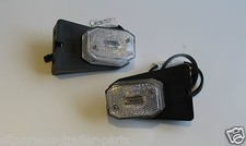 2 x SIDE MARKER LIGHT LAMP ASPOCK TRAILER PARTS TO FIT,IFOR WILLIAMS,BRENDERUP