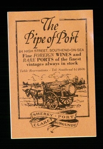 Matchbox label pub - x,
