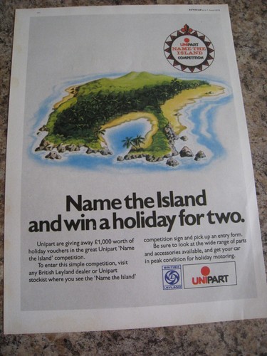 Name the island competition - the,