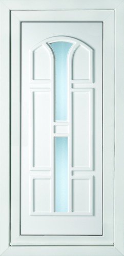 White full height upvc - white,