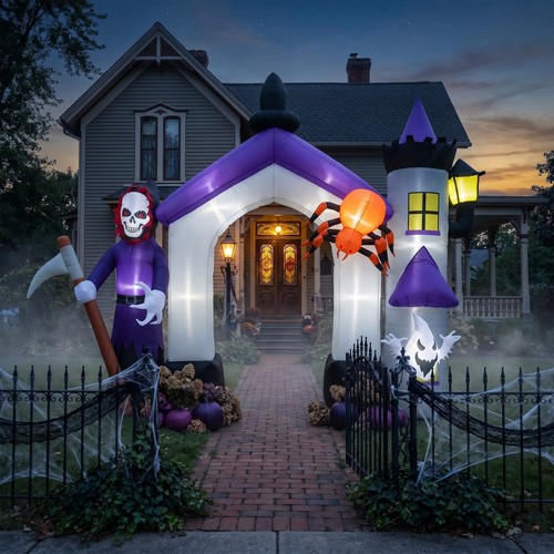 8ft halloween inflatable - 8ft,