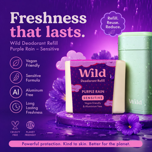 Wild deodorant refills - refills, 40g