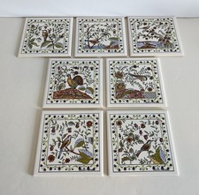 SET OF 7 Tiles Azupal Pombal &