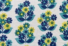 Vintage fabric  / Floral