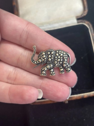 Vintage faux marcasite - faux,