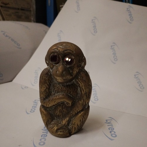 Brass monkey vintage table - monkey,