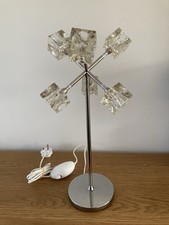 IKEA ISASA CHROME GLASS ICE