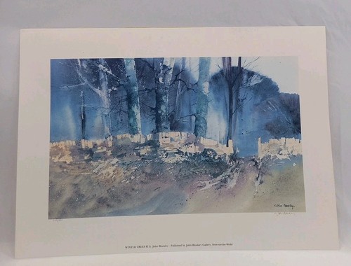 Winter trees signed j - signed,