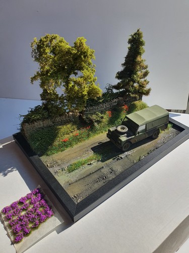 Diorama base completed 35 - completed, 1/35