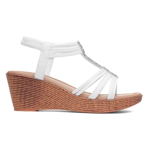 Lilley womens sandals white - lilley,