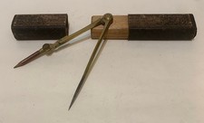 ANTIQUE BRASS & STEEL BOXED