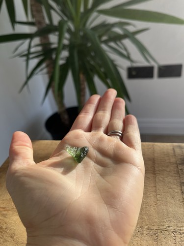 Moldavite crystal 7g - moldavite,
