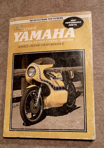 Clymer yamaha 250 400 2 - yamaha, 250-400