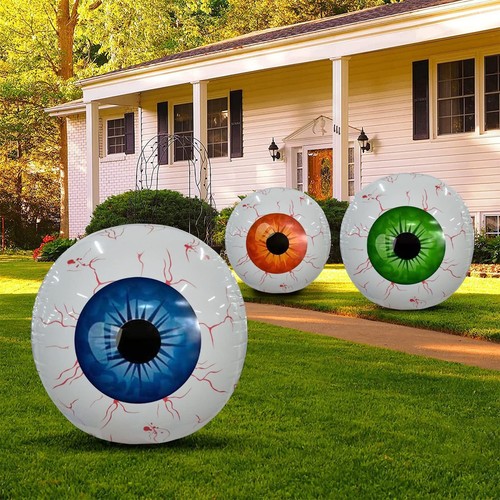 Halloween eyeball balloon - halloween,