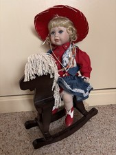 Porcelain Dakota Hamilton Doll and Horse Limited Edition