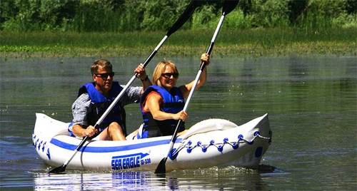 Sea eagle inflatable kayak - sea,