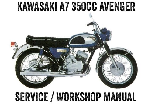 1967 1971 kawasaki - kawasaki, 350cc