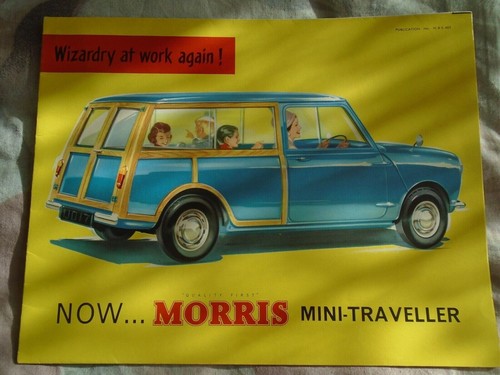 Morris mini traveller brochure - mini,