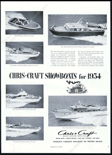 1954 chris craft - 1954,
