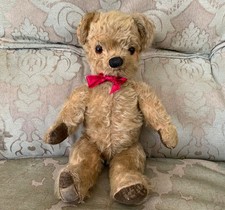 Ernest - Antique Vintage  Teddy Bear Chad Valley Mohair Two Labels