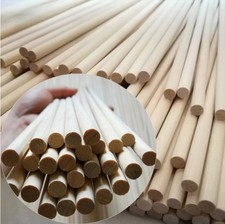 Archery Wooden Arrows Shaft Indonesian White Wood 8-9mm DIY Handmade Shooting