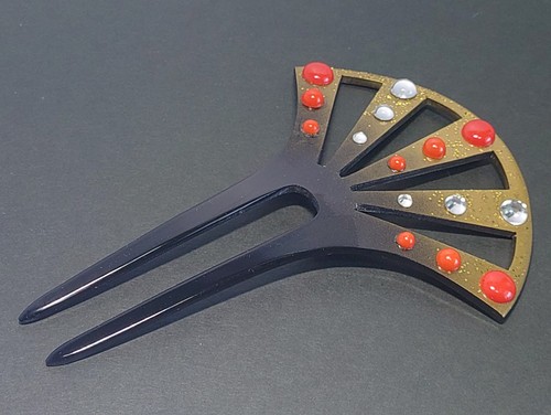 Japanese hairpin antique comb - hairpin,