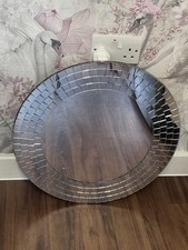 IKEA Tranby Round Mosaic Mirror 50cm Discontinued Pop  Art Vintage GC